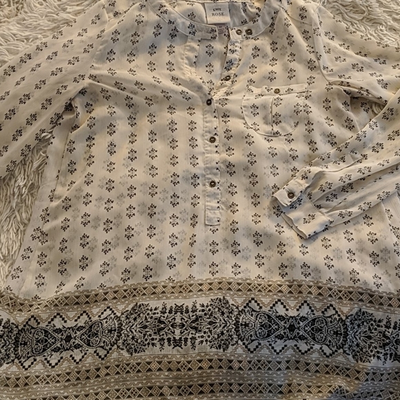 Knox rose patterned tunic - Picture 1 of 3